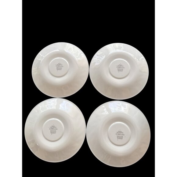 Corelle Coordinates Stoneware Cup & Saucer Set Of 8- 4 Each Chutney Design #2 - Picture 3 of 9